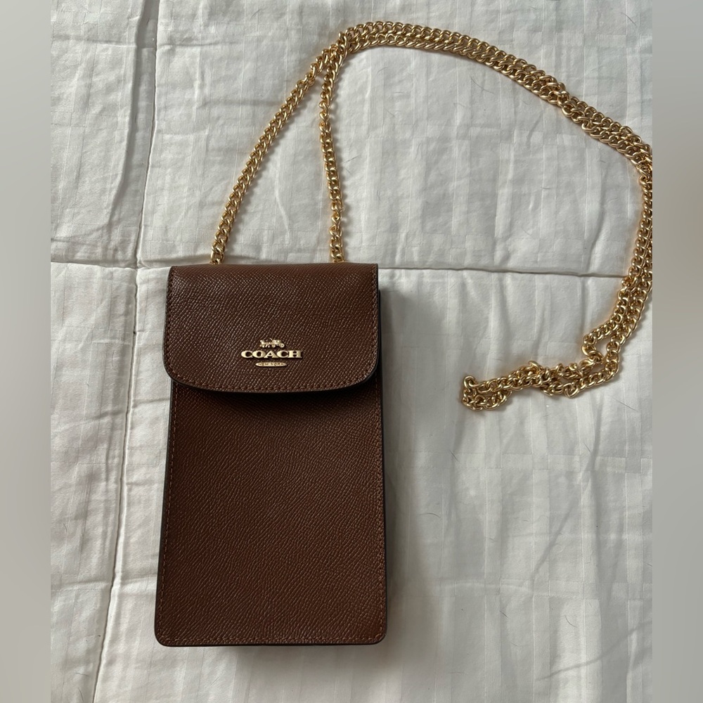 Coach Leather Crossbody  - like new!